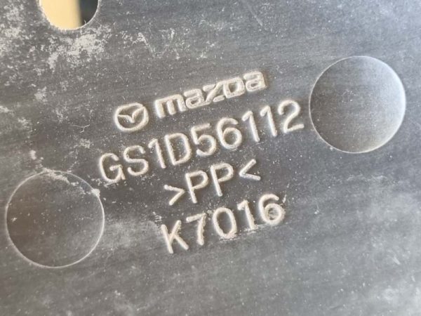 Mazda 6 első lökhárító alsó koptató