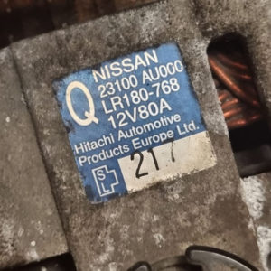 Nissan Primera generátor