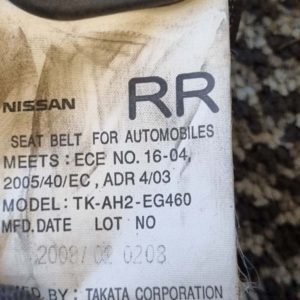 Nissan X-Trail II jobb első biztonsági öv feszítővel