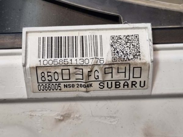 Subaru Impreza kilométeróra