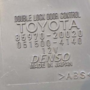 Toyota Avensis T27 központizár vezérlőegység