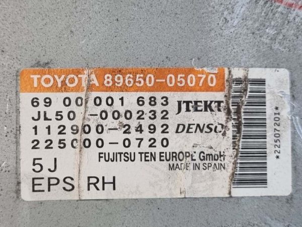 Toyota Avensis T27 szervókormány vezérlőegység
