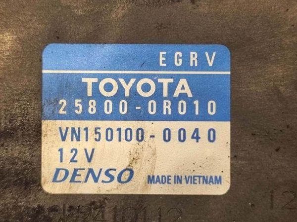 Toyota Avensis T27, Toyota Verso, Toyota RAV4 III, Toyota RAV4 IV, Toyota Auris – EGR / AGR szelep (motorkód: 1AD)