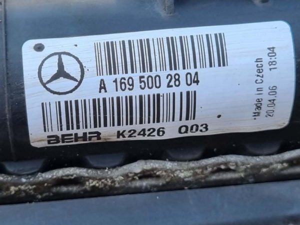 Mercedes-Benz B (W245) klímás hűtőszett (motorkód: M266940)