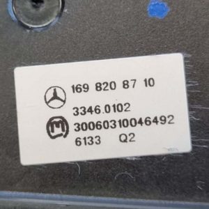 Mercedes-Benz B (W245), Mercedes-Benz A (W169) tolatóradar kapcsoló