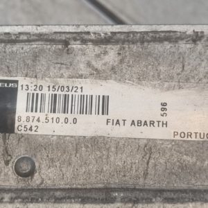 FIAT ABARTH 500 / 595 / 695 Bal Intercooler Hűtő