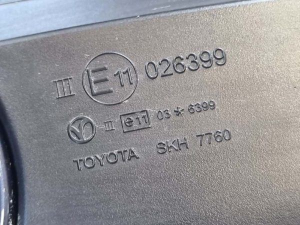 Toyota Avensis T27 jobb elektromos visszapillantó tükör
