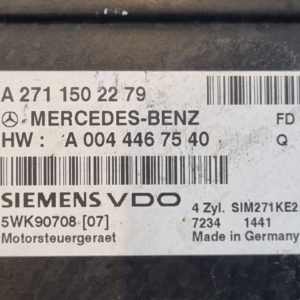 MERCEDES-BENZ C-CLASS (W204) Motorvezérlő
