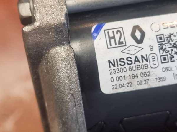 NISSAN QASHQAI III (J12) Önindító (Motorkód: HR13DDT)