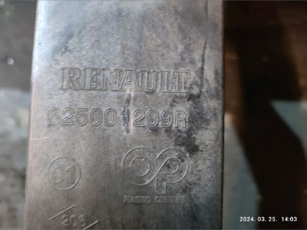 RENAULT TRAFIC III, OPEL VIVARO B, NISSAN NV300, FIAT TALENTO Homlokfal (Üres lemez)